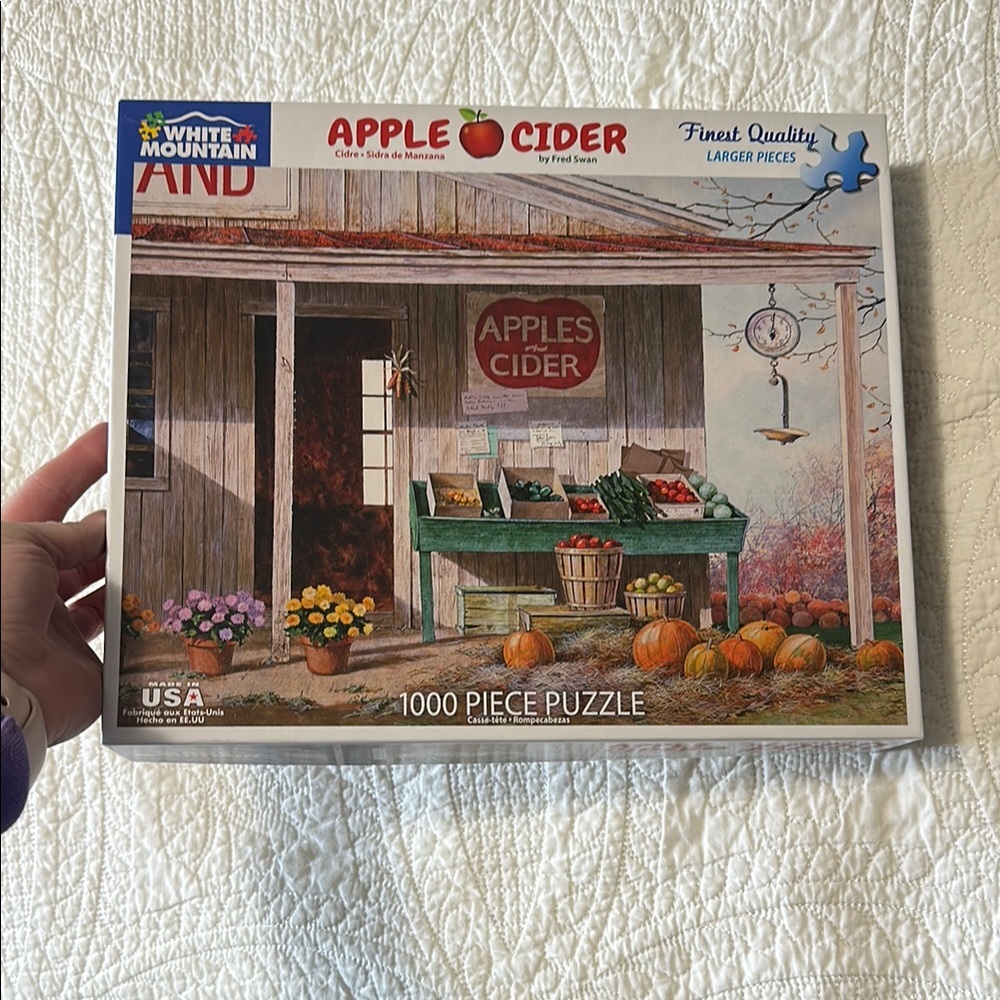 White Mountain Apple Cider Puzzle - 1000 Pieces